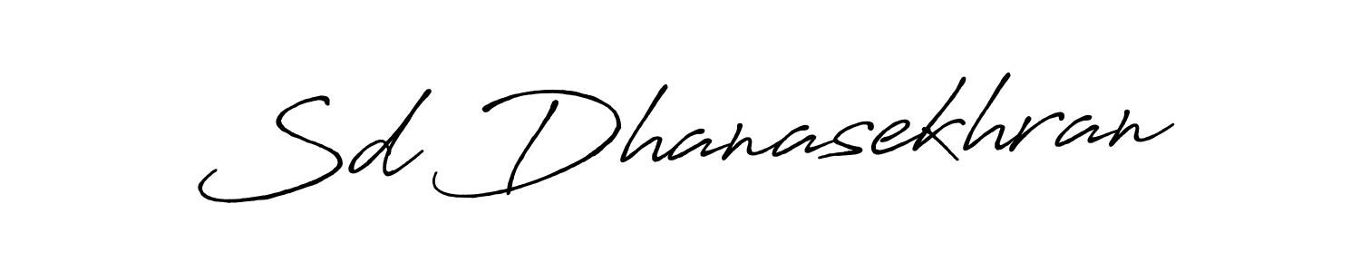 Similarly Antro_Vectra_Bolder is the best handwritten signature design. Signature creator online .You can use it as an online autograph creator for name Sd Dhanasekhran. Sd Dhanasekhran signature style 7 images and pictures png