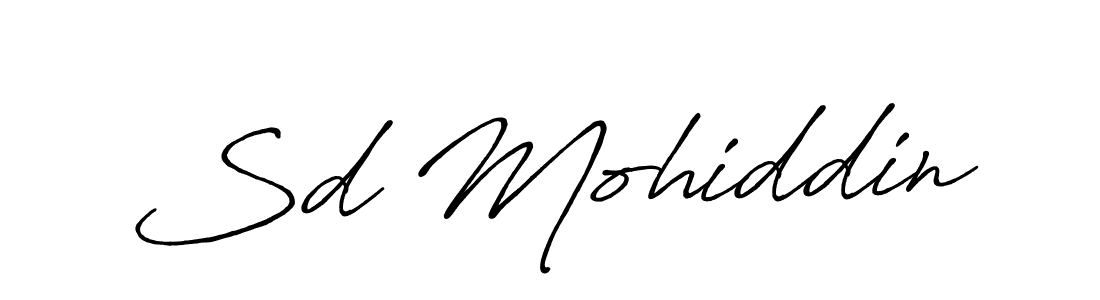 Antro_Vectra_Bolder is a professional signature style that is perfect for those who want to add a touch of class to their signature. It is also a great choice for those who want to make their signature more unique. Get Sd Mohiddin name to fancy signature for free. Sd Mohiddin signature style 7 images and pictures png