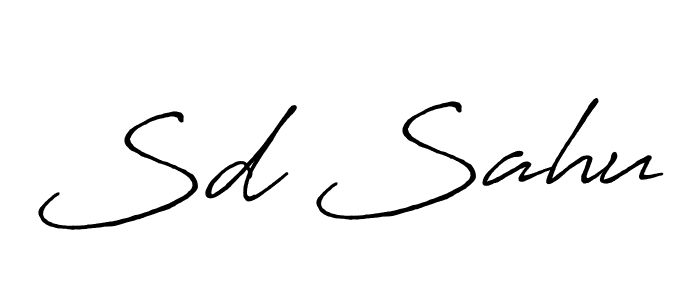 The best way (Antro_Vectra_Bolder) to make a short signature is to pick only two or three words in your name. The name Sd Sahu include a total of six letters. For converting this name. Sd Sahu signature style 7 images and pictures png