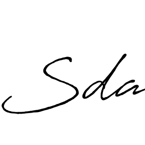 This is the best signature style for the Sda name. Also you like these signature font (Antro_Vectra_Bolder). Mix name signature. Sda signature style 7 images and pictures png
