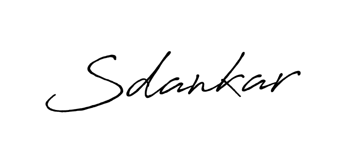 Best and Professional Signature Style for Sdankar. Antro_Vectra_Bolder Best Signature Style Collection. Sdankar signature style 7 images and pictures png