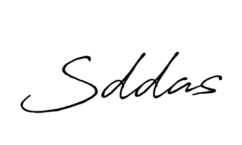 Sddas stylish signature style. Best Handwritten Sign (Antro_Vectra_Bolder) for my name. Handwritten Signature Collection Ideas for my name Sddas. Sddas signature style 7 images and pictures png