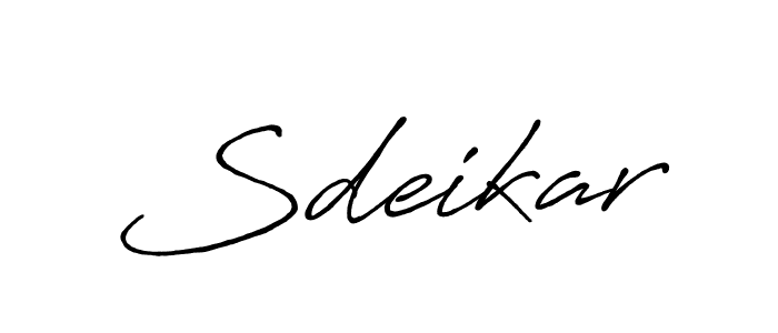 Sdeikar stylish signature style. Best Handwritten Sign (Antro_Vectra_Bolder) for my name. Handwritten Signature Collection Ideas for my name Sdeikar. Sdeikar signature style 7 images and pictures png