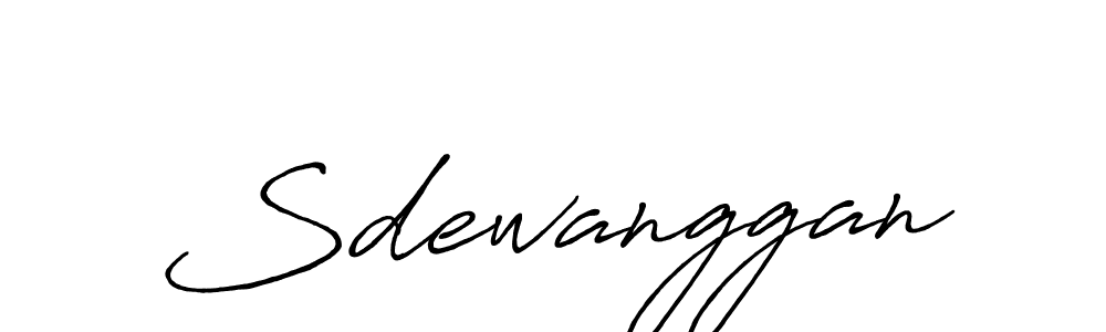 Similarly Antro_Vectra_Bolder is the best handwritten signature design. Signature creator online .You can use it as an online autograph creator for name Sdewanggan. Sdewanggan signature style 7 images and pictures png