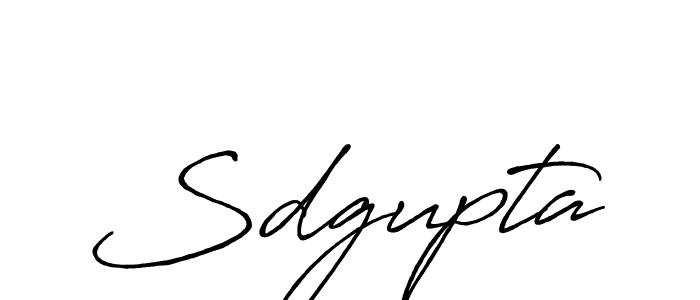 Similarly Antro_Vectra_Bolder is the best handwritten signature design. Signature creator online .You can use it as an online autograph creator for name Sdgupta. Sdgupta signature style 7 images and pictures png