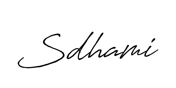 Similarly Antro_Vectra_Bolder is the best handwritten signature design. Signature creator online .You can use it as an online autograph creator for name Sdhami. Sdhami signature style 7 images and pictures png