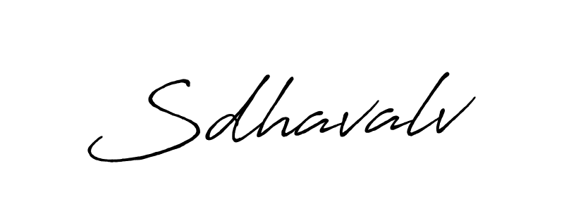 if you are searching for the best signature style for your name Sdhavalv. so please give up your signature search. here we have designed multiple signature styles  using Antro_Vectra_Bolder. Sdhavalv signature style 7 images and pictures png