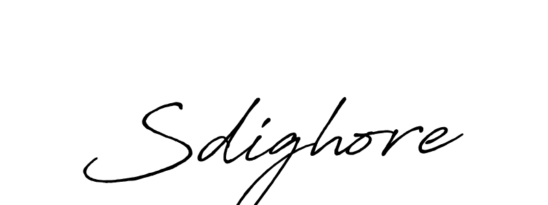 Similarly Antro_Vectra_Bolder is the best handwritten signature design. Signature creator online .You can use it as an online autograph creator for name Sdighore. Sdighore signature style 7 images and pictures png