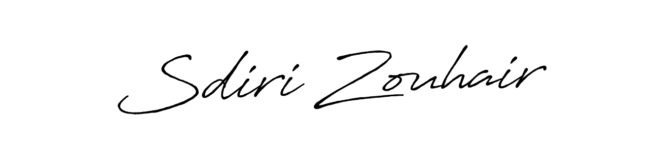 The best way (Antro_Vectra_Bolder) to make a short signature is to pick only two or three words in your name. The name Sdiri Zouhair include a total of six letters. For converting this name. Sdiri Zouhair signature style 7 images and pictures png