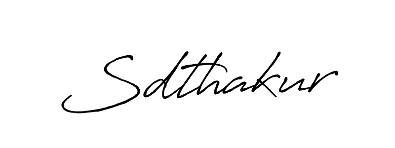 You should practise on your own different ways (Antro_Vectra_Bolder) to write your name (Sdthakur) in signature. don't let someone else do it for you. Sdthakur signature style 7 images and pictures png