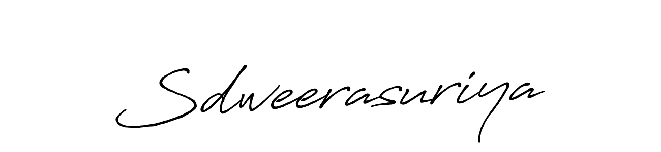 It looks lik you need a new signature style for name Sdweerasuriya. Design unique handwritten (Antro_Vectra_Bolder) signature with our free signature maker in just a few clicks. Sdweerasuriya signature style 7 images and pictures png