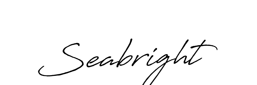 Antro_Vectra_Bolder is a professional signature style that is perfect for those who want to add a touch of class to their signature. It is also a great choice for those who want to make their signature more unique. Get Seabright name to fancy signature for free. Seabright signature style 7 images and pictures png
