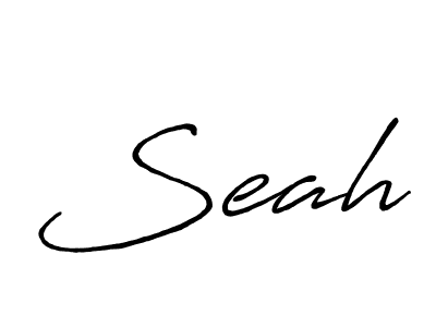 This is the best signature style for the Seah name. Also you like these signature font (Antro_Vectra_Bolder). Mix name signature. Seah signature style 7 images and pictures png