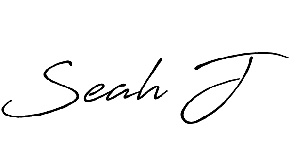 if you are searching for the best signature style for your name Seah J. so please give up your signature search. here we have designed multiple signature styles  using Antro_Vectra_Bolder. Seah J signature style 7 images and pictures png