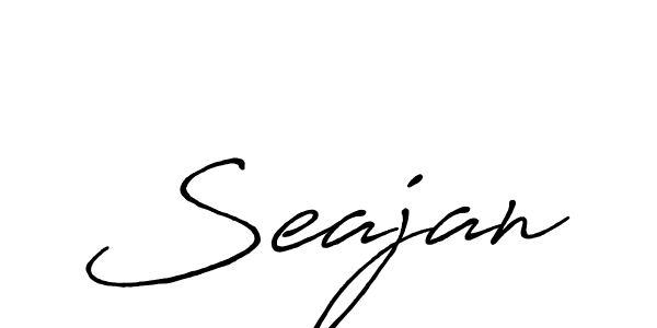 Similarly Antro_Vectra_Bolder is the best handwritten signature design. Signature creator online .You can use it as an online autograph creator for name Seajan. Seajan signature style 7 images and pictures png