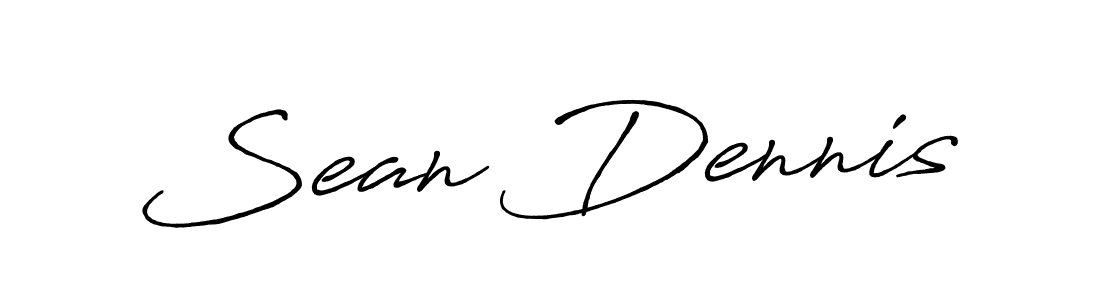 Use a signature maker to create a handwritten signature online. With this signature software, you can design (Antro_Vectra_Bolder) your own signature for name Sean Dennis. Sean Dennis signature style 7 images and pictures png