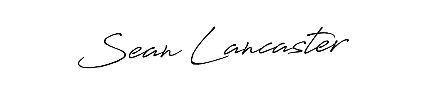 Also You can easily find your signature by using the search form. We will create Sean Lancaster name handwritten signature images for you free of cost using Antro_Vectra_Bolder sign style. Sean Lancaster signature style 7 images and pictures png