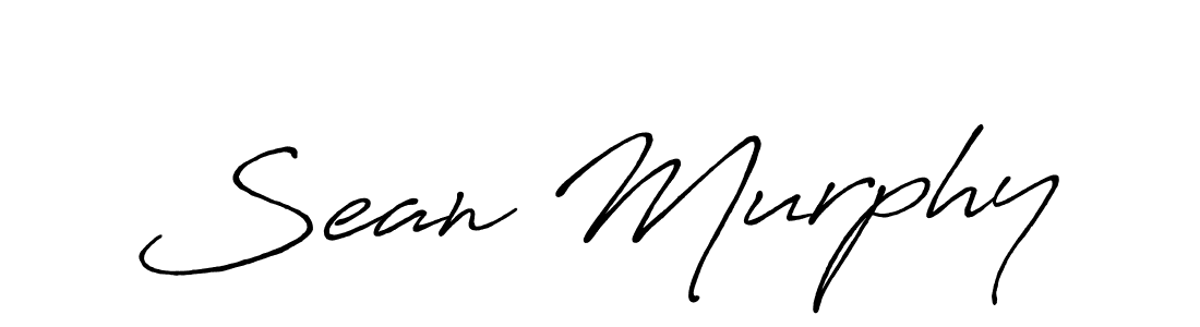 Sean Murphy stylish signature style. Best Handwritten Sign (Antro_Vectra_Bolder) for my name. Handwritten Signature Collection Ideas for my name Sean Murphy. Sean Murphy signature style 7 images and pictures png