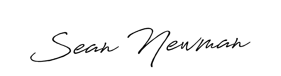 Also we have Sean Newman name is the best signature style. Create professional handwritten signature collection using Antro_Vectra_Bolder autograph style. Sean Newman signature style 7 images and pictures png