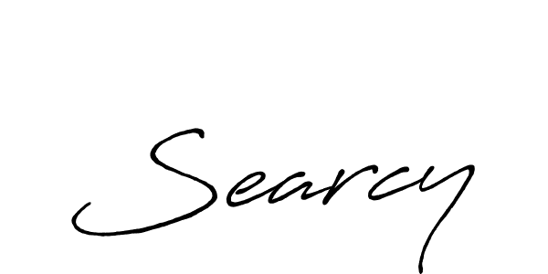 if you are searching for the best signature style for your name Searcy. so please give up your signature search. here we have designed multiple signature styles  using Antro_Vectra_Bolder. Searcy signature style 7 images and pictures png