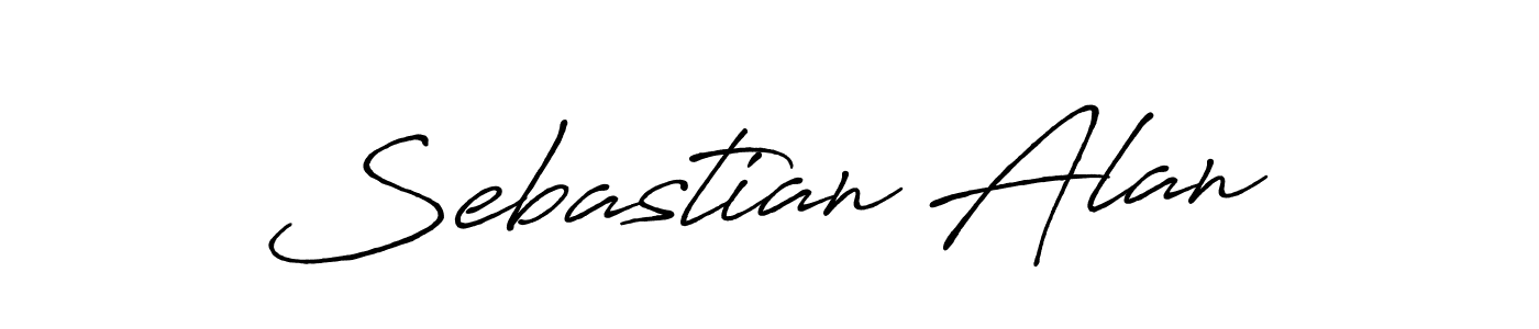 This is the best signature style for the Sebastian Alan name. Also you like these signature font (Antro_Vectra_Bolder). Mix name signature. Sebastian Alan signature style 7 images and pictures png