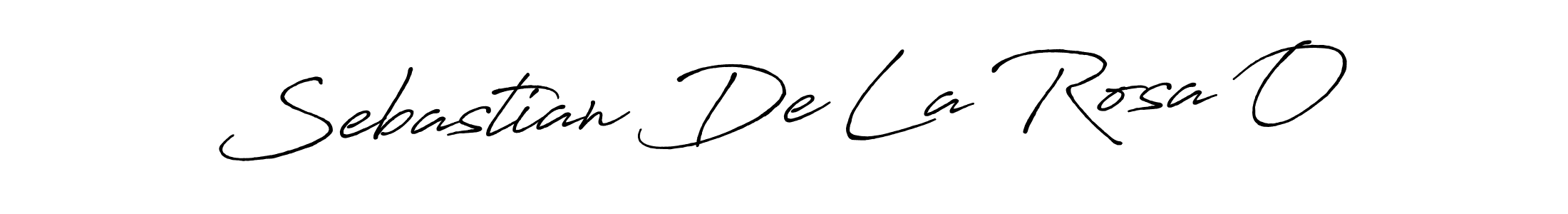 This is the best signature style for the Sebastian De La Rosa O name. Also you like these signature font (Antro_Vectra_Bolder). Mix name signature. Sebastian De La Rosa O signature style 7 images and pictures png