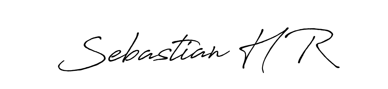 Antro_Vectra_Bolder is a professional signature style that is perfect for those who want to add a touch of class to their signature. It is also a great choice for those who want to make their signature more unique. Get Sebastian H R name to fancy signature for free. Sebastian H R signature style 7 images and pictures png