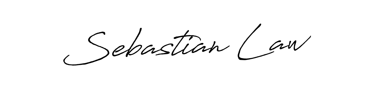 Use a signature maker to create a handwritten signature online. With this signature software, you can design (Antro_Vectra_Bolder) your own signature for name Sebastian Law. Sebastian Law signature style 7 images and pictures png