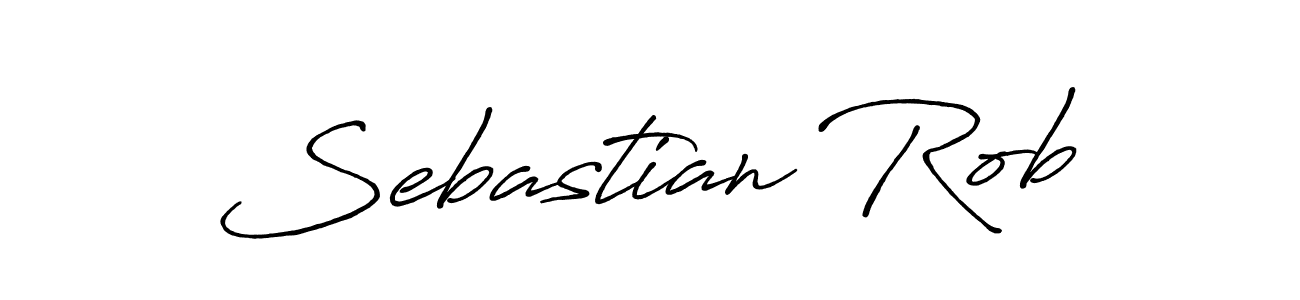 if you are searching for the best signature style for your name Sebastian Rob. so please give up your signature search. here we have designed multiple signature styles  using Antro_Vectra_Bolder. Sebastian Rob signature style 7 images and pictures png