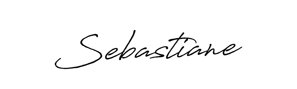 Make a beautiful signature design for name Sebastiane. With this signature (Antro_Vectra_Bolder) style, you can create a handwritten signature for free. Sebastiane signature style 7 images and pictures png