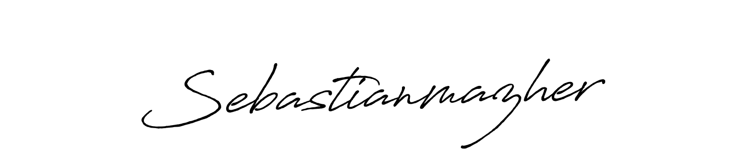 if you are searching for the best signature style for your name Sebastianmazher. so please give up your signature search. here we have designed multiple signature styles  using Antro_Vectra_Bolder. Sebastianmazher signature style 7 images and pictures png