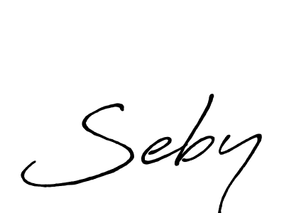 Best and Professional Signature Style for Seby. Antro_Vectra_Bolder Best Signature Style Collection. Seby signature style 7 images and pictures png