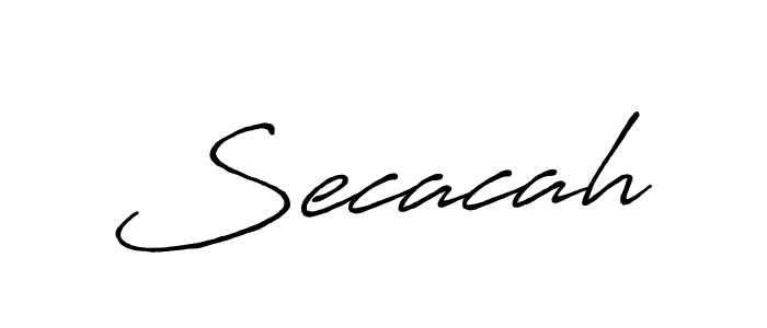 This is the best signature style for the Secacah name. Also you like these signature font (Antro_Vectra_Bolder). Mix name signature. Secacah signature style 7 images and pictures png