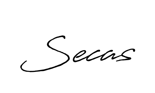 It looks lik you need a new signature style for name Secas. Design unique handwritten (Antro_Vectra_Bolder) signature with our free signature maker in just a few clicks. Secas signature style 7 images and pictures png