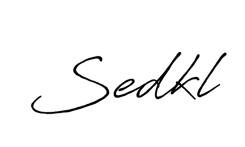 Similarly Antro_Vectra_Bolder is the best handwritten signature design. Signature creator online .You can use it as an online autograph creator for name Sedkl. Sedkl signature style 7 images and pictures png