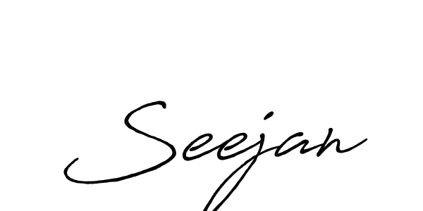 Here are the top 10 professional signature styles for the name Seejan. These are the best autograph styles you can use for your name. Seejan signature style 7 images and pictures png