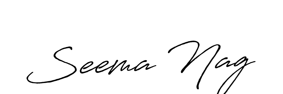 This is the best signature style for the Seema Nag name. Also you like these signature font (Antro_Vectra_Bolder). Mix name signature. Seema Nag signature style 7 images and pictures png