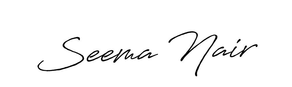 Best and Professional Signature Style for Seema Nair. Antro_Vectra_Bolder Best Signature Style Collection. Seema Nair signature style 7 images and pictures png