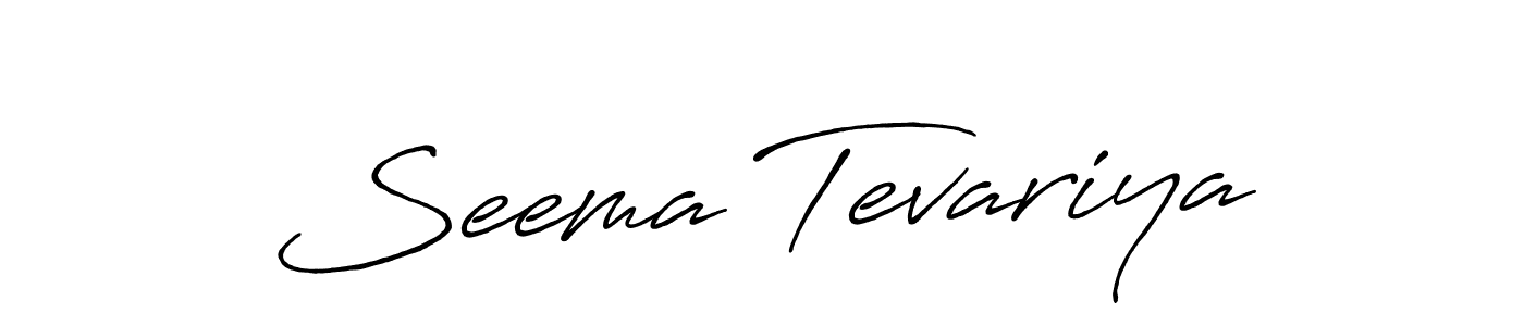 It looks lik you need a new signature style for name Seema Tevariya. Design unique handwritten (Antro_Vectra_Bolder) signature with our free signature maker in just a few clicks. Seema Tevariya signature style 7 images and pictures png