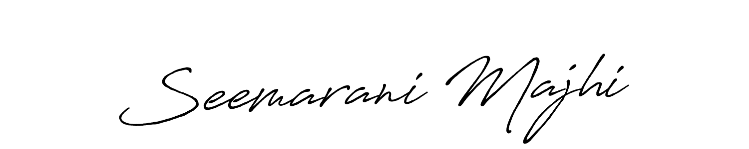 You can use this online signature creator to create a handwritten signature for the name Seemarani Majhi. This is the best online autograph maker. Seemarani Majhi signature style 7 images and pictures png