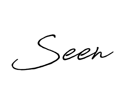You should practise on your own different ways (Antro_Vectra_Bolder) to write your name (Seen) in signature. don't let someone else do it for you. Seen signature style 7 images and pictures png