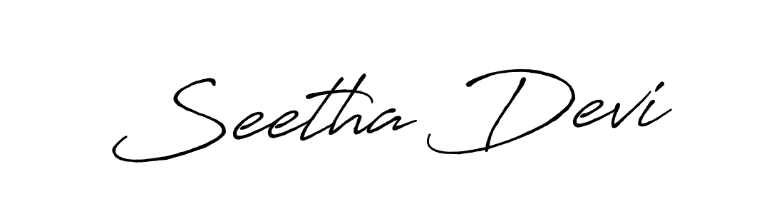 The best way (Antro_Vectra_Bolder) to make a short signature is to pick only two or three words in your name. The name Seetha Devi include a total of six letters. For converting this name. Seetha Devi signature style 7 images and pictures png