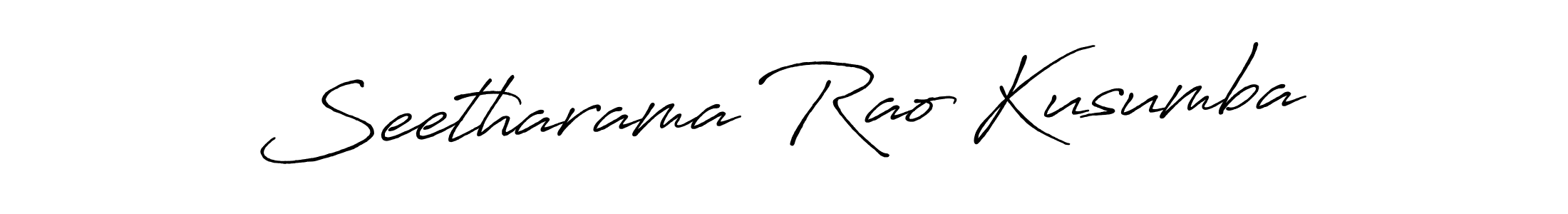 Once you've used our free online signature maker to create your best signature Antro_Vectra_Bolder style, it's time to enjoy all of the benefits that Seetharama Rao Kusumba name signing documents. Seetharama Rao Kusumba signature style 7 images and pictures png