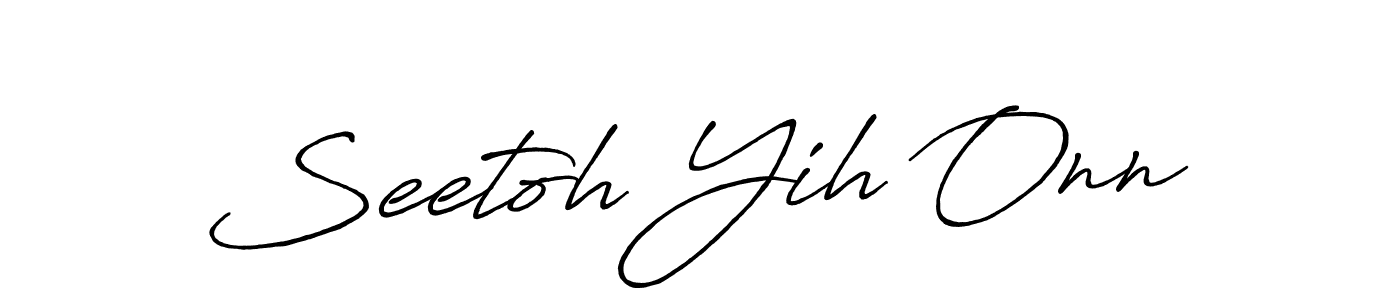 See photos of Seetoh Yih Onn official signature by Spectra . Check more albums & portfolios. Read reviews & check more about Antro_Vectra_Bolder font. Seetoh Yih Onn signature style 7 images and pictures png