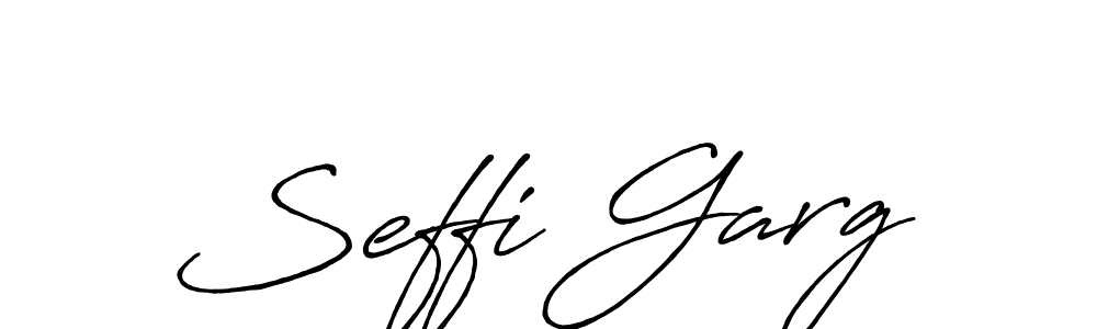 Best and Professional Signature Style for Seffi Garg. Antro_Vectra_Bolder Best Signature Style Collection. Seffi Garg signature style 7 images and pictures png