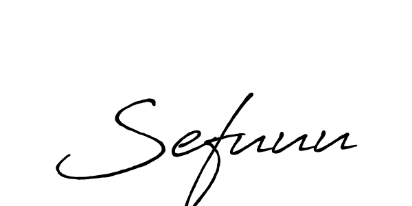 Also You can easily find your signature by using the search form. We will create Sefuuu name handwritten signature images for you free of cost using Antro_Vectra_Bolder sign style. Sefuuu signature style 7 images and pictures png