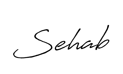 Design your own signature with our free online signature maker. With this signature software, you can create a handwritten (Antro_Vectra_Bolder) signature for name Sehab. Sehab signature style 7 images and pictures png