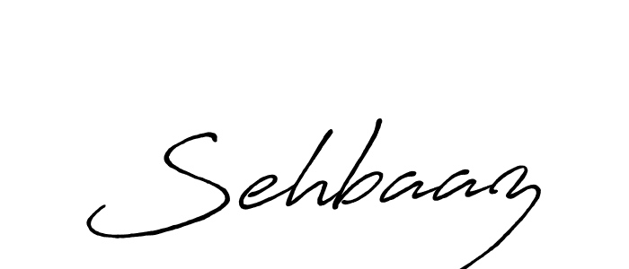 Make a beautiful signature design for name Sehbaaz. With this signature (Antro_Vectra_Bolder) style, you can create a handwritten signature for free. Sehbaaz signature style 7 images and pictures png