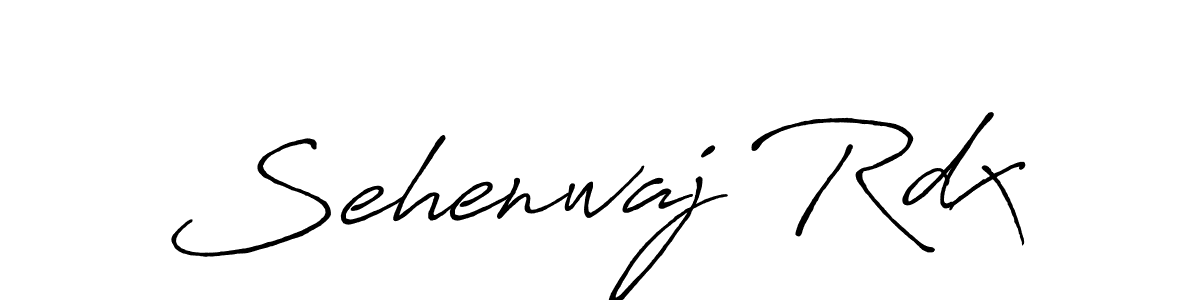 Create a beautiful signature design for name Sehenwaj Rdx. With this signature (Antro_Vectra_Bolder) fonts, you can make a handwritten signature for free. Sehenwaj Rdx signature style 7 images and pictures png