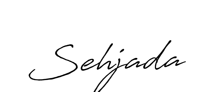How to make Sehjada signature? Antro_Vectra_Bolder is a professional autograph style. Create handwritten signature for Sehjada name. Sehjada signature style 7 images and pictures png